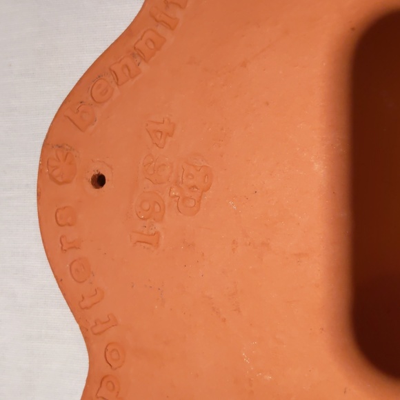 Bennington Potters Wall Plaque Chicken Terracotta Trivet Pottery David Gil - Picture 6 of 8